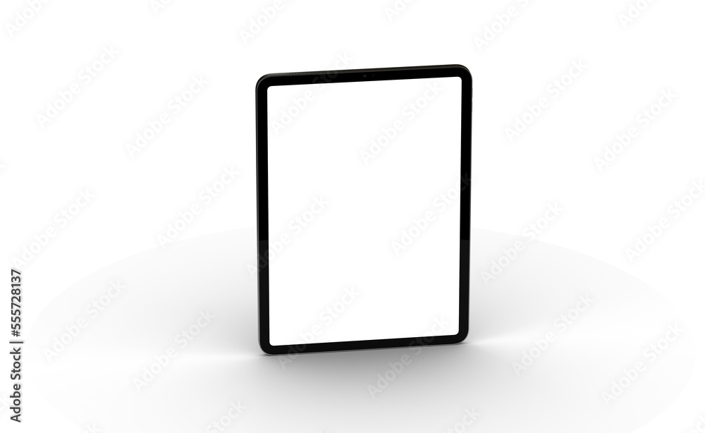 Tablet pc computer with blank screen 3d Tablet pc computer with blank screen 3d