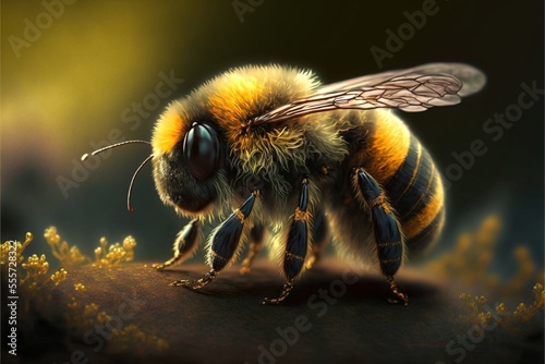 Une abeille