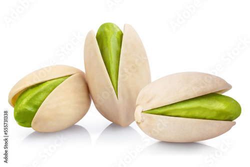 Wallpaper Mural Delicious pistachios, isolated on white background Torontodigital.ca