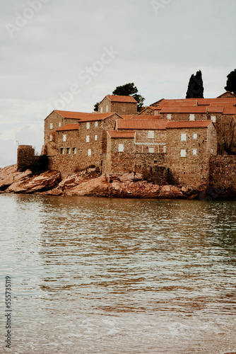 Sveti Stefan Island, Budva, Montenegro.