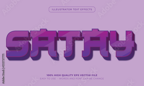 food text style effect