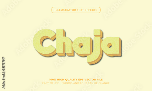 food text style effect