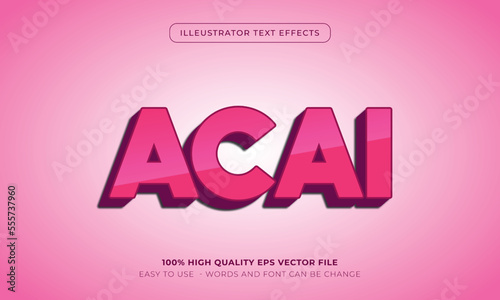 food text style effect