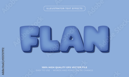 food text style effect