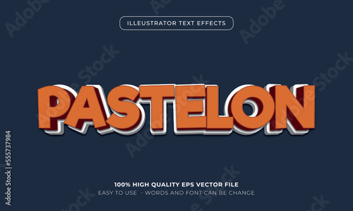 food text style effect