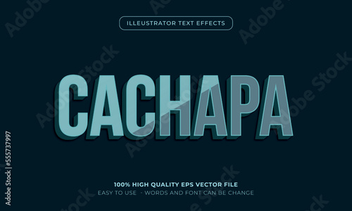 food text style effect