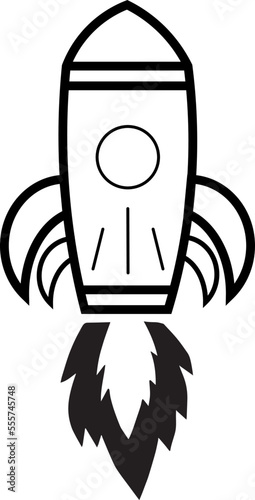 Fusée vectorielle