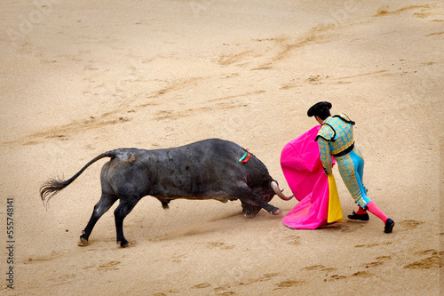 Bullfight at Plaza de Toros las Ventas, Madrid, Spain photo