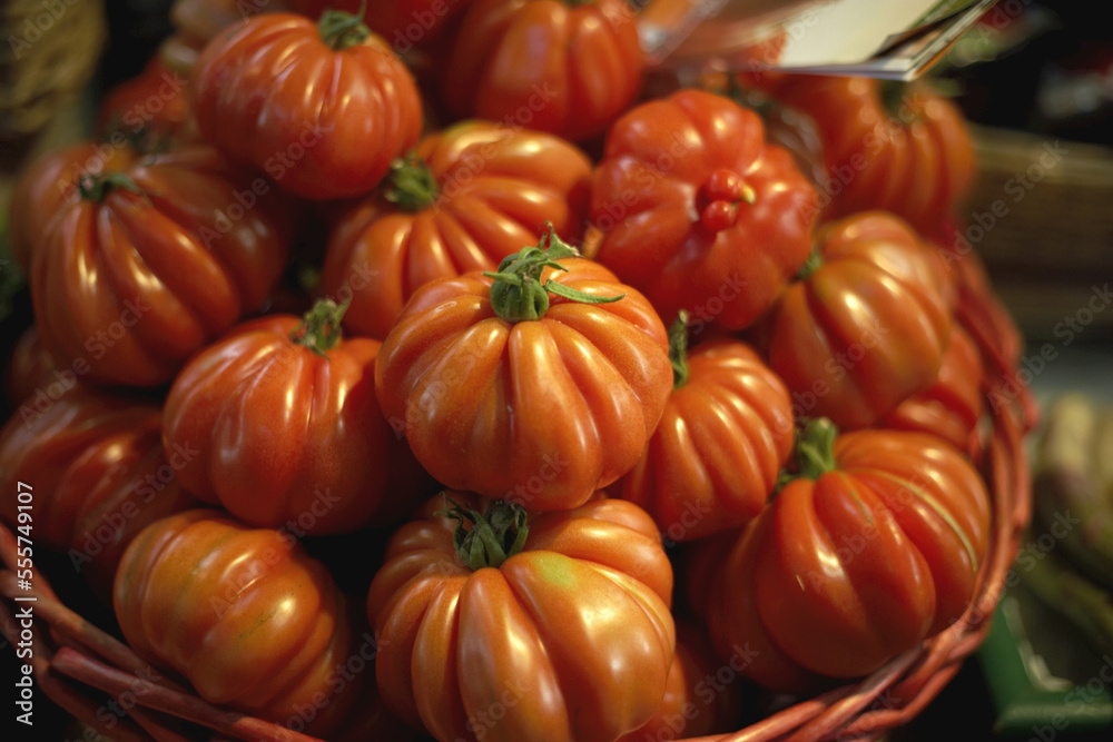 Close-Up of Tomatoes