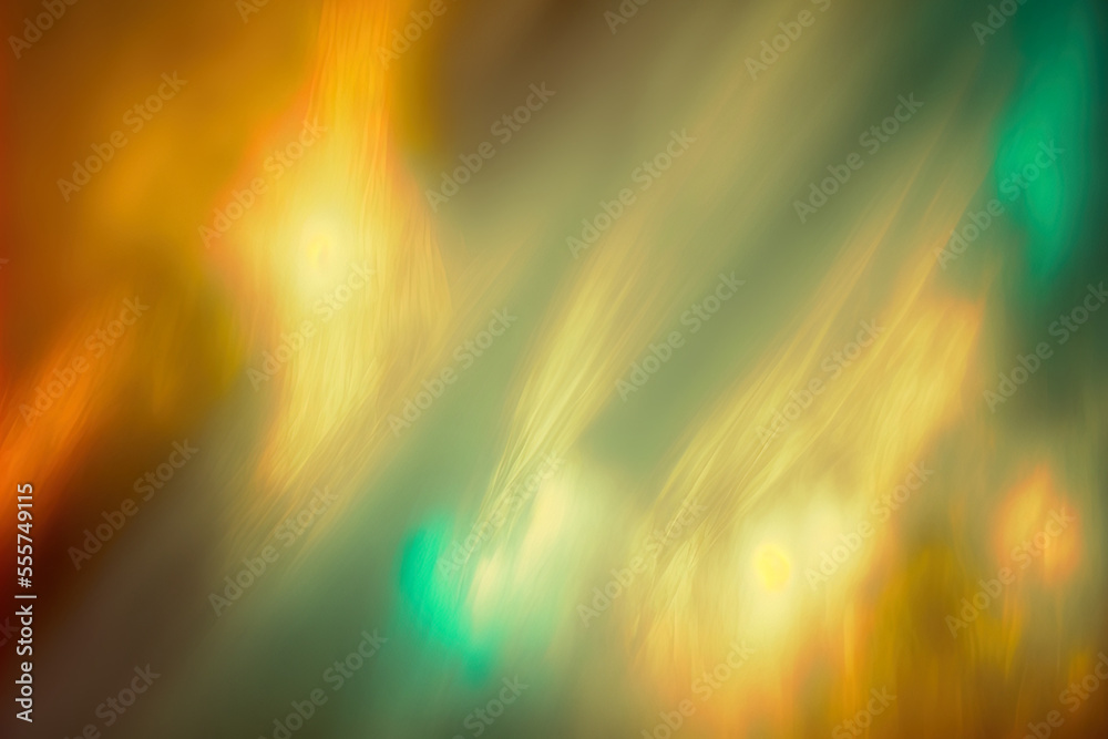 hazy backdrop with color and abstraction. Background blur. Generative AI