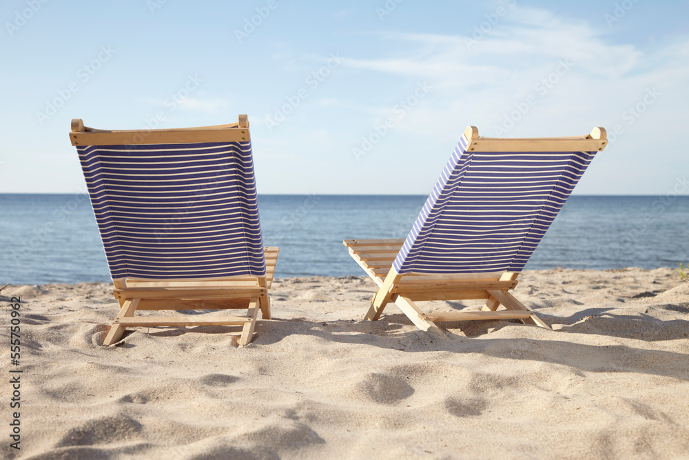 Beach Chairs, Boltenhagen, Mecklenburg-Vorpommern, Baltic Sea, Germany Beach Chairs, Boltenhagen, Mecklenburg-Vorpommern, Baltic Sea, Germany