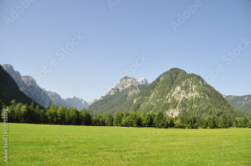 Alpy Julijskie, góry, Triglavski park, lato, wspinaczka, 