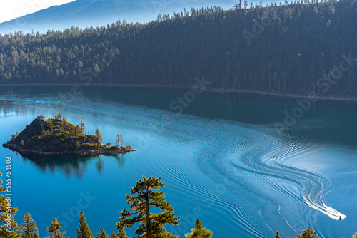 lake and mountains emerald Bay lake Tahoe 
