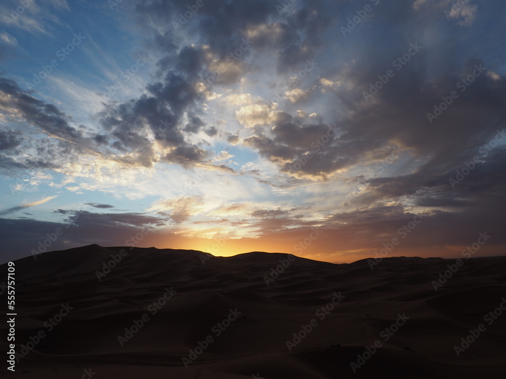 Hot Air Balloon in the Desert