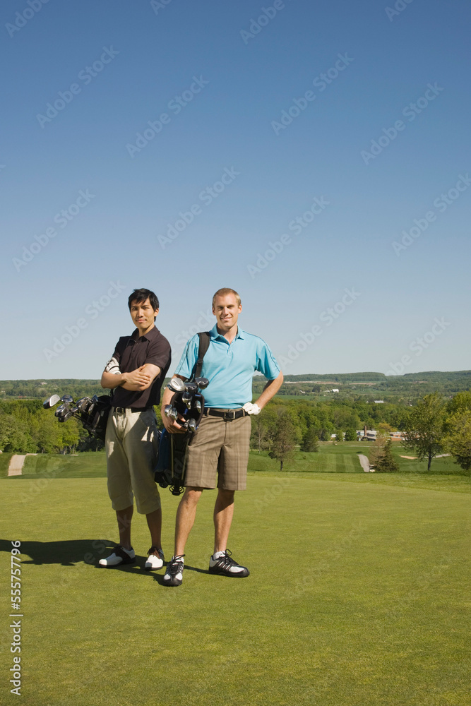 Men on Golf Course Men on Golf Course