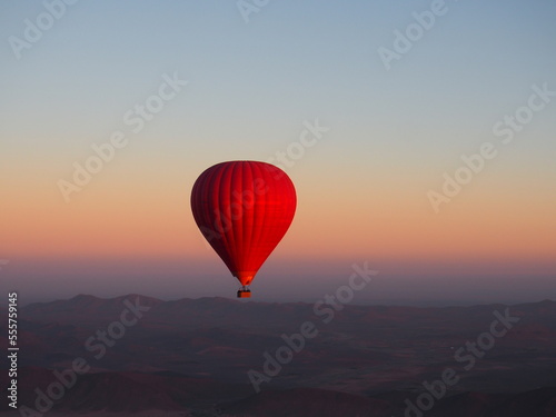Hot Air Balloon in the Desert