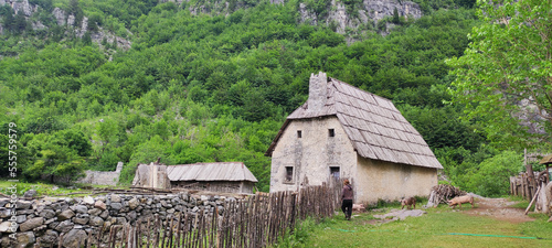 Rural life in Theth, Albania