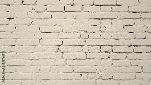 Beige brick wall background or texture.