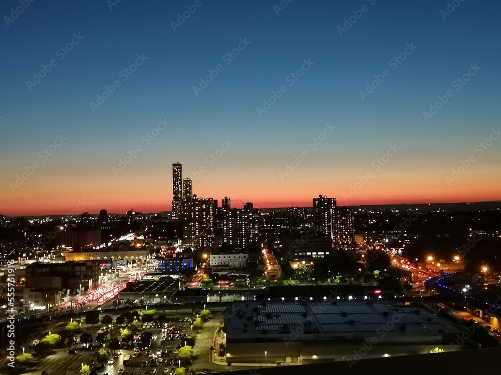 Obraz premium city at night