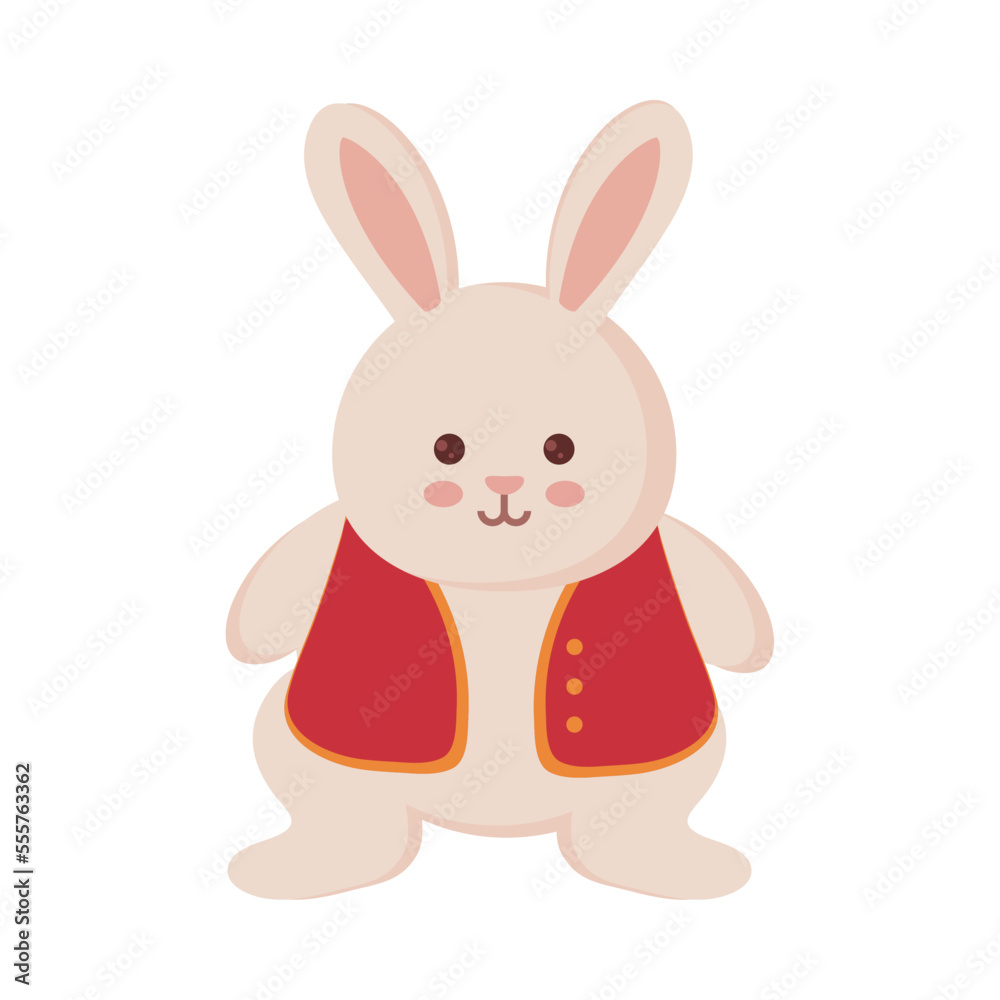Obraz premium rabbit chinese new year
