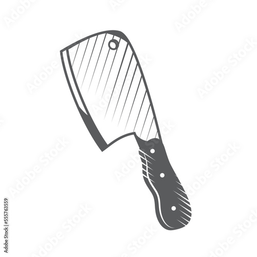 bbq meat knife sketch