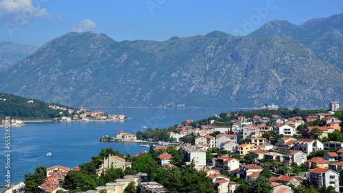 MONTENEGRO-Kotor Bay are a series of coves on the southern Dalmatian coast of the Adriatic Sea in Montenegro