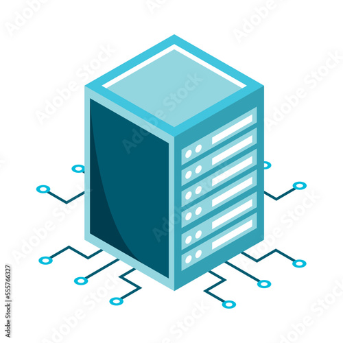 database server AI icon
