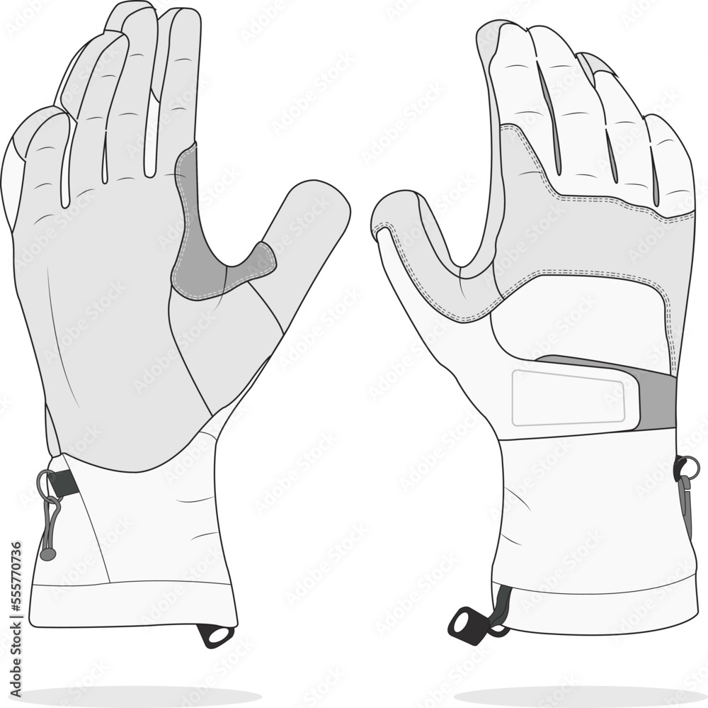 Winter Gloves Template