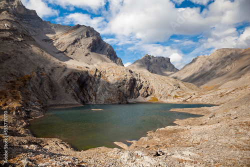 Headwall Lakes in the Kananaskis Range, Rocky Mountains, Peter Lougheed Provincial Park, Alberta, Canada photo