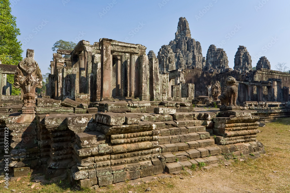 Bayon Temple, Angkor Thom, Angkor, Cambodia Bayon Temple, Angkor Thom, Angkor, Cambodia