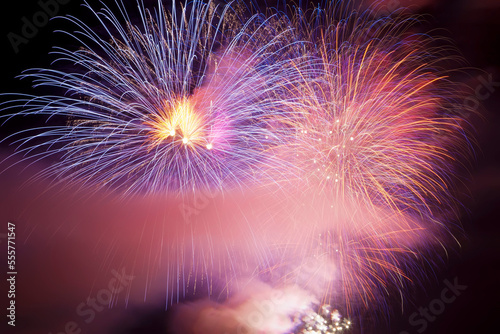 Celebration of Light Fireworks, English Bay, Vancouver, British Columbia, Canada photo