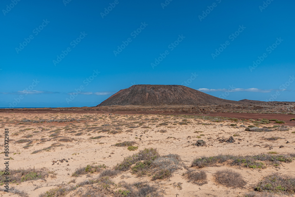 Amazing view of volcanos in Lanzarote Amazing view of volcanos in Lanzarote