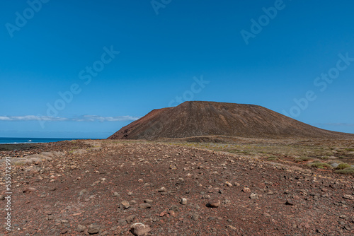 Amazing view of volcanos in Lanzarote