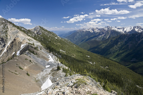 Terminator Ridge, Kicking Horse Mountain, British Columbia, Canada photo