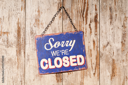Closed Sign