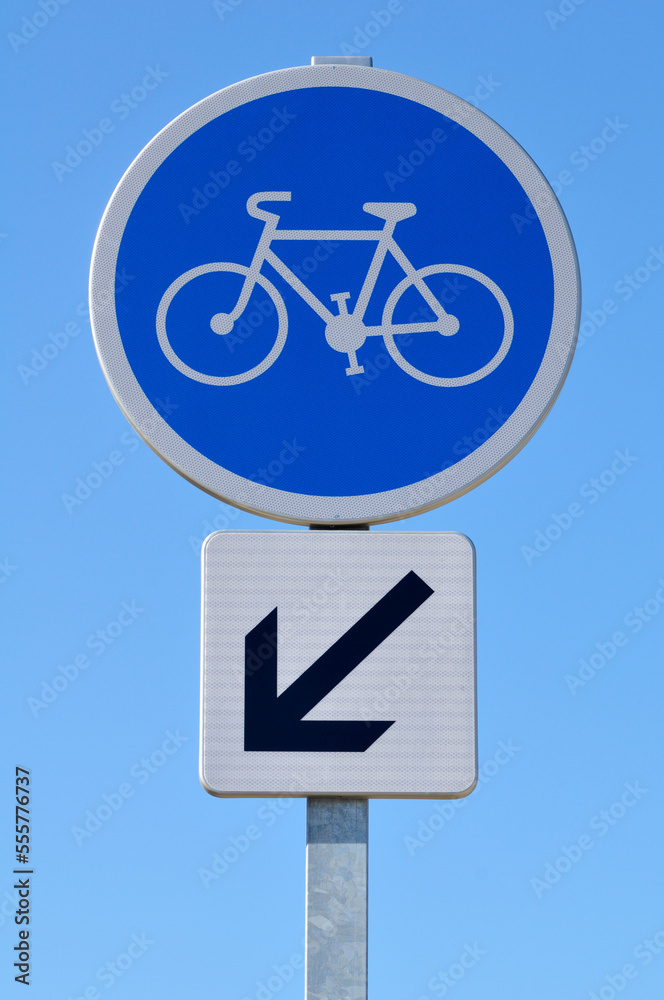 Bicycle Lane Sign Bicycle Lane Sign