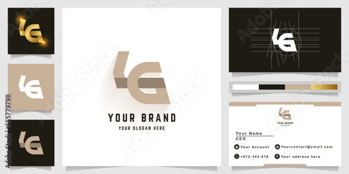 Letter LG or KG monogram logo