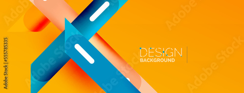 Background overlapping lines. Dynamic lines abstract wallpaper. Straight lines composition vector illustration for wallpaper banner background or landing page