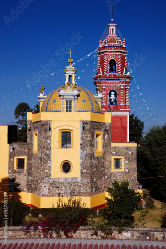 Church of Santa Maria de Tonantzintla, Cholula, Mexico photo