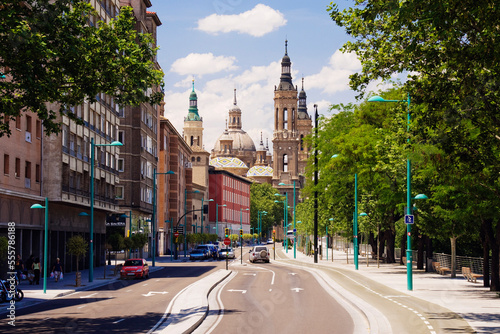 Paseo de Echegaray y Caballero, Zaragoza, Aragon, Spain