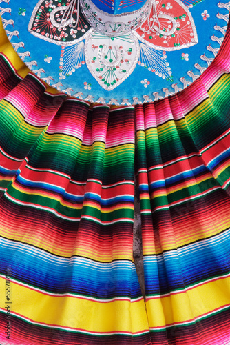 Charro Hat and Blanket, Mexico photo