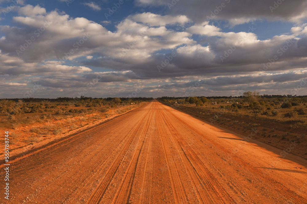 Outback Road, New South Wales, Australia Outback Road, New South Wales, Australia