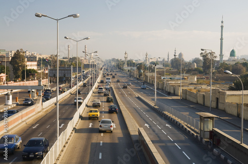 Road in Khan al-Khalili, Cairo, Egypt photo