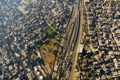 Aerial View of Luxor, Egypt photo