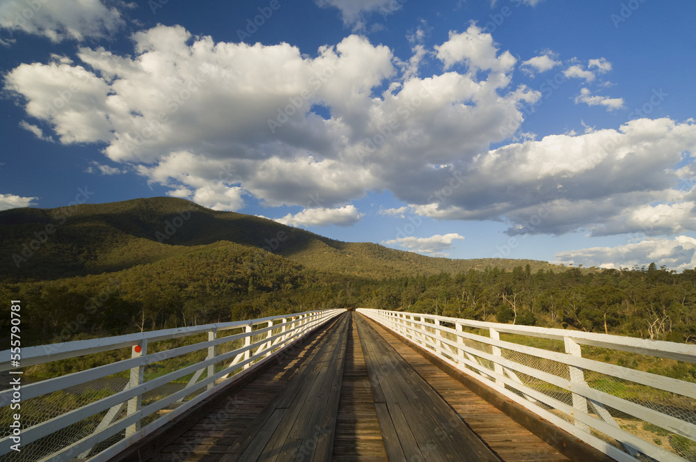 Mackillop Bridge, Snowy River National Park, Victoria, Australia Mackillop Bridge, Snowy River National Park, Victoria, Australia