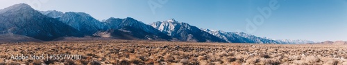 Eastern Sierra Winter Panorama