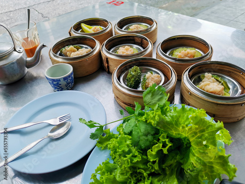 The Perfect Chinese Dim Sum Recipe ,Picturesque Dishes Brought to You by the Different Types of Bamboo Steamer .
