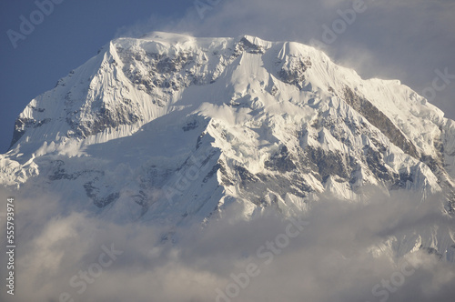 Annapurna South, View From, Landruk Village, Annapurna Conservation Area, Gandaki, Pashchimanchal, Nepal photo