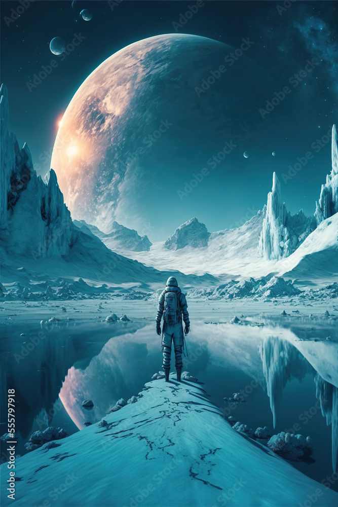 Fotografie alien planet earth