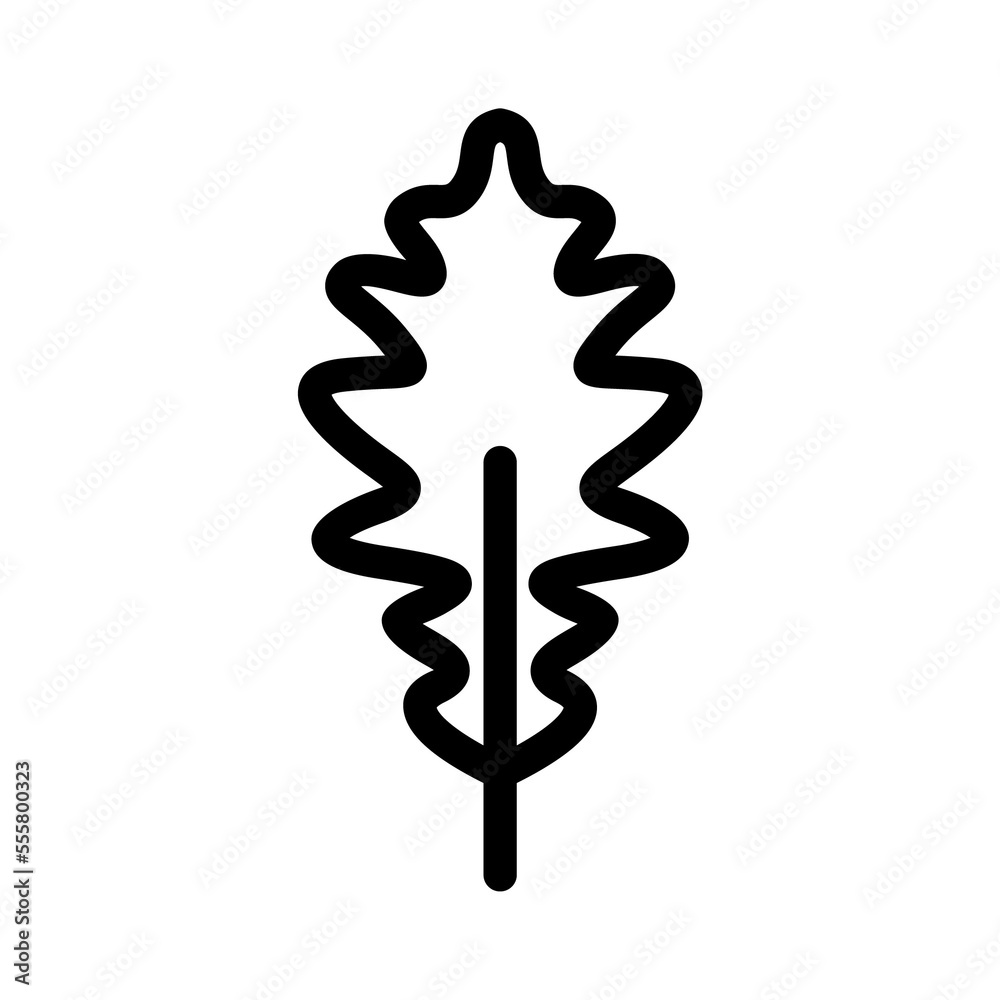 Leaf icon template PNG